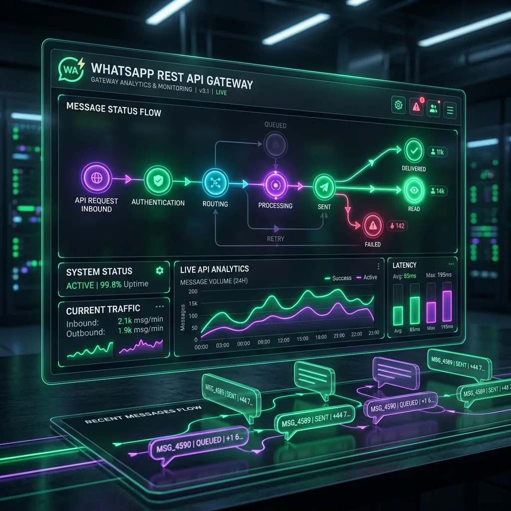WAPI WhatsApp REST API Gateway
